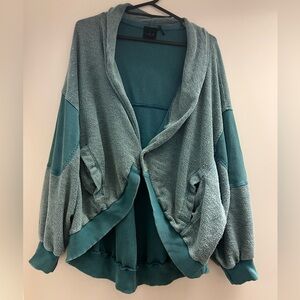 Urban Outfitters Teal Cardigan